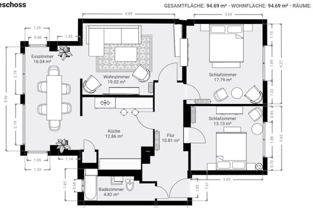Ferienwohnung Urban & Chic: 2Bdr, Parkplatz Witten an der Ruhr Exterior foto